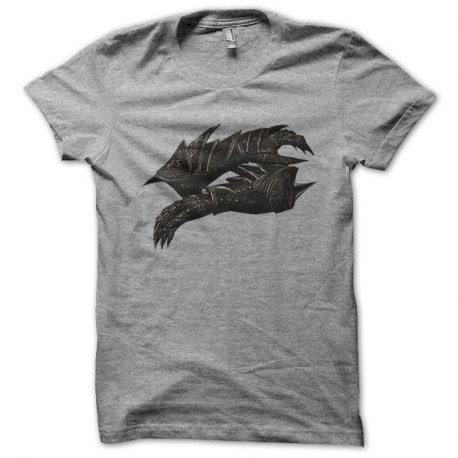Shirt gantelet daedra armure de skyrim gris pour homme et femme