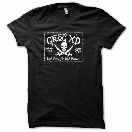 Shirt Secret of Monkey Island blanc/noir pour homme et femme