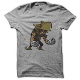Shirt PanchoVilla gris pour homme et femme