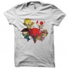 Shirt Threaded Gamer blanc pour homme et femme