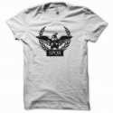 Shirt SPQR Rome noir/blanc pour homme et femme
