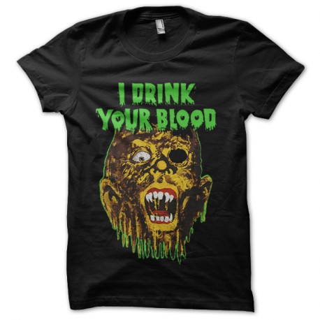 I drink your Blood noir pour homme et femme