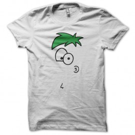 Shirt ferb white pour homme et femme