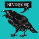 Shirt Nevermore bleu ciel pour homme et femme