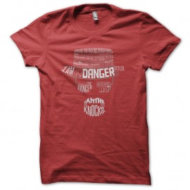 Shirt Heisenberg expressions rouge pour homme et femme