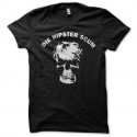 Shirt die hipster scum noir pour homme et femme