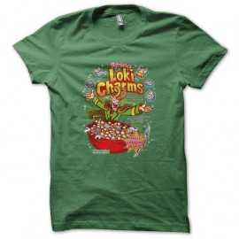 Shirt loki charms vert pour homme et femme