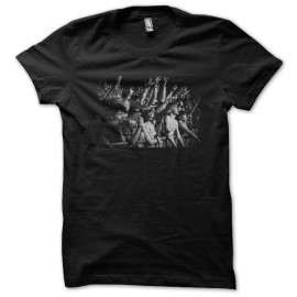 Shirt metal rock concert noir pour homme et femme