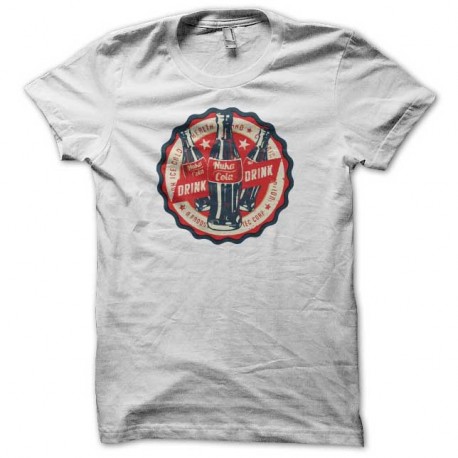 Shirt Nuka Cola blanc pour homme et femme