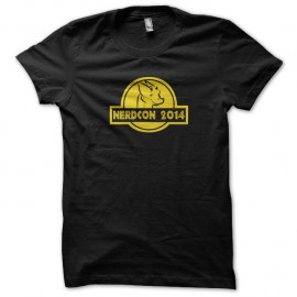 Shirt NerdCon 2014 noir pour homme et femme