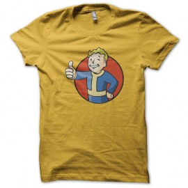 Shirt games vault boy jaune pour homme et femme