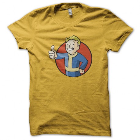 Shirt games vault boy jaune pour homme et femme