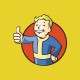 Shirt games vault boy jaune pour homme et femme
