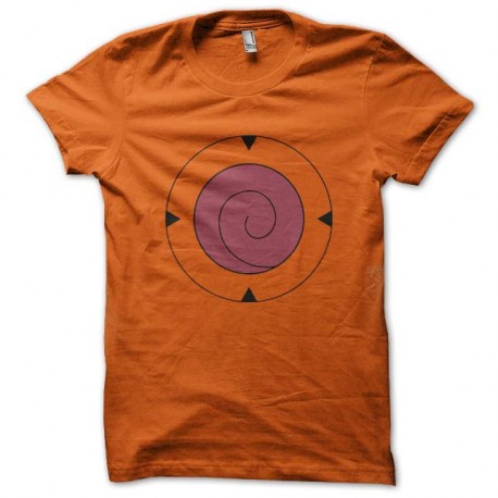 Shirt uzumaki clan symbol orange pour homme et femme