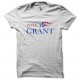 Shirt Vote Grant blanc pour homme et femme