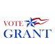 Shirt Vote Grant blanc pour homme et femme