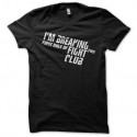 Shirt fight club noir pour homme et femme