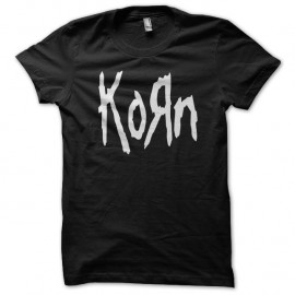 Shirt Korn noir pour homme et femme