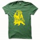 Shirt Rastafarl jaune/vert bouteille pour homme et femme