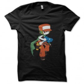 Shirt cave story noir pour homme et femme