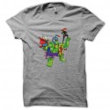 Shirt comics façon cartoon gris pour homme et femme