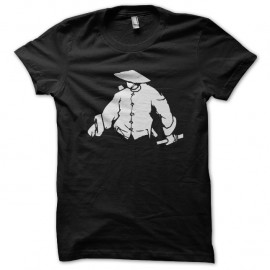 Shirt ninja rinseout noir pour homme et femme