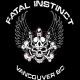 Shirt fatal instinct vancouver bc noir pour homme et femme