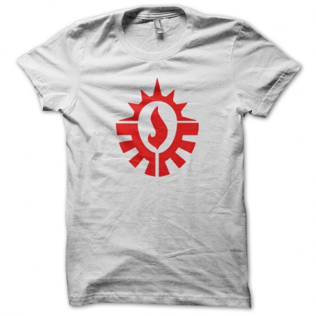 Shirt war hammer symbole blanc pour homme et femme