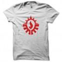 Shirt war hammer symbole blanc pour homme et femme