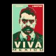 Shirt tierra libertad Viva mexico noir pour homme et femme
