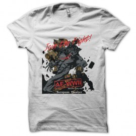 Shirt werewolf blanc pour homme et femme