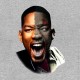 Shirt will smith zombie gris pour homme et femme