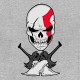 Shirt God of War logo gris pour homme et femme