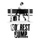Shirt No rest jump parodie forrest gump blanc pour homme et femme