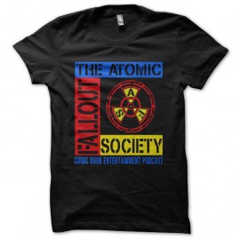 Shirt The atomic fallout noir pour homme et femme