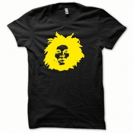 Shirt Bob Marley jaune/noir pour homme et femme