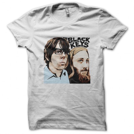 Shirt The black keys blanc pour homme et femme