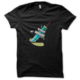 Shirt new game Continue noir pour homme et femme