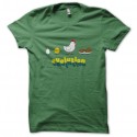 Shirt chicken evolution vert pour homme et femme