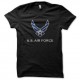 Shirt US Air Force noir pour homme et femme