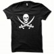 Shirt Pirates blanc/noir pour homme et femme