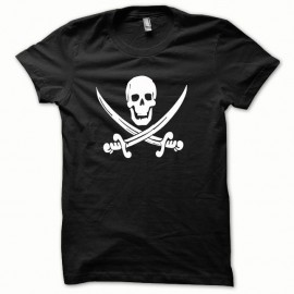 Shirt Pirates blanc/noir pour homme et femme