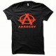 Shirt Anarchy rouge/noir pour homme et femme