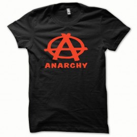 Shirt Anarchy rouge/noir pour homme et femme