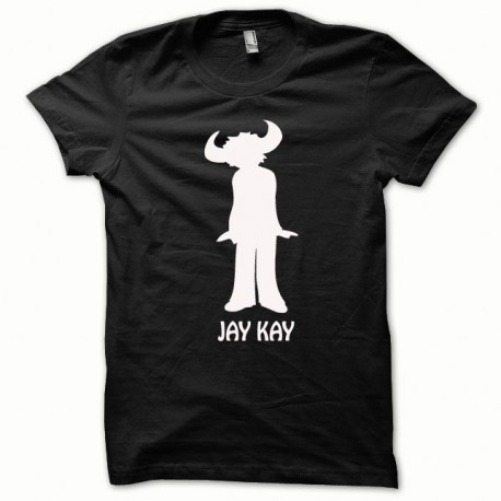 Shirt Jamiroquai Jay Kay blanc/noir pour homme et femme