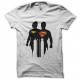 Shirts batman superman ombres blanc pour homme et femme