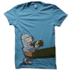 Shirt bébé bender turquoise pour homme et femme
