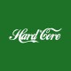 Shirt Hard Core Blanc/Vert Bouteille pour homme et femme