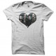 Shirt nickelback blanc pour homme et femme
