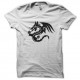 Shirt how to draw a dragon blanc pour homme et femme